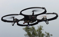The UDI RC Quadcopter drone