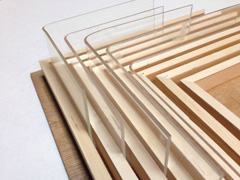 A wood form can be made to hold the strips at a 90 degree angle while they cool
