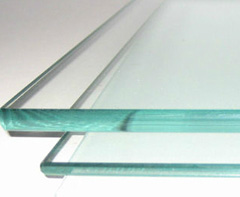 Sheet glass and ceramic can be printed with special inks, using a flatbed printer