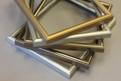metal - aluminium - picture frame mouldings