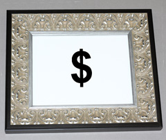 How much are you willing to pay to frame an inexpensive artwork?