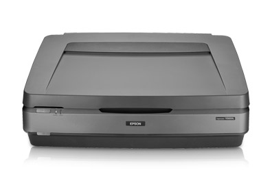 The Epson 11000 xl scanner used for small-scale art scanning