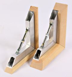 Aluminum Stretcher Bar Corner Aluminum Stretcher Bar Corner