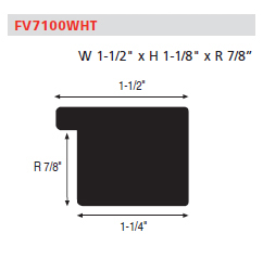 Kyoto White Collection: FV7100WHT