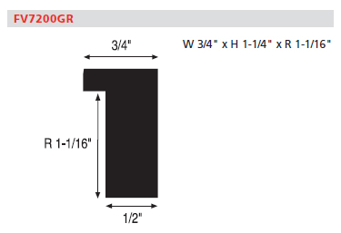 Kyoto Matte Grey Collection: FV7200GR