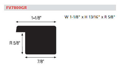 Kyoto Matte Grey Collection: FV7800GR