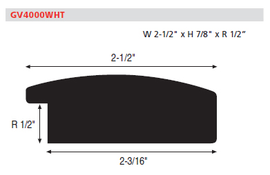 New Kyoto White Collection: GV4000WHT