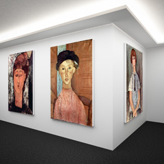 art gallery wall