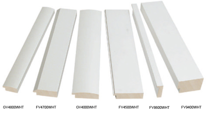 New Kyoto White Collection picture frame mouldings