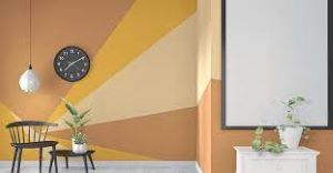 Colour Blocking Wall Paint