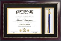 Personalized Diploma with Tassle