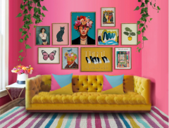 Eclectic Gallery Wall Eclectic Gallery Wall