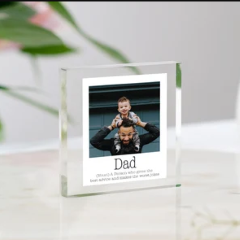 Fathers Day Acrylic Block Fathers Day Acrylic Block