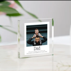 Fathers Day Acrylic Block