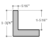 This Medium, L-shaped floating contemporary canvas frame in matte black features a thin brushed Silver face.

*Note: These solid wood, custom canvas floaters are for stretched canvas prints and paintings, and raised wood panels.