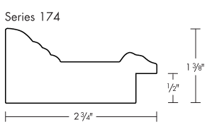 Dark Mahogany & Gold