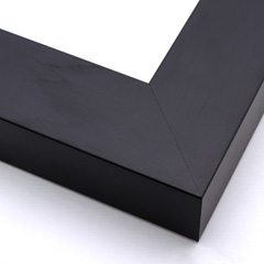 This heavy shadow box frame features a smooth matte black face, straight edges and a 1.25 " rabbet.

Encase your favourite hockey team, holiday or event memorabilia easily within this 2.25 " wide frame.  This size is ideal for large contents.