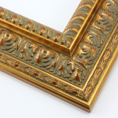 Custom Cut DIY 1 18 Wide Grecian Gold Canvas Depth Picture Frame Moulding