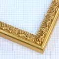 1-1/4  inch Ornate Bright Gold Frame