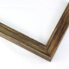This simple brown with caramel stain frame, features an inward curved profile with wood grain details and natural wood finish.

1.125 " width: ideal for smaller artwork. This modern frame is suitable for a wide variety of art mediums, from photographs to paintings and giclee prints.

Kyoto II Collection