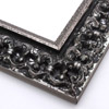 2-3/4  inch Silver/Black Palazzo