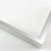 Tall, yet slim 7/16 " metal frame with a hooked profile. This moulding is white silver with a slight brushed texture. It reflects diluted light.

Nielsen n117-01 Profile