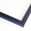This thin 7/8 " wooden frame comes in a rich navy blue. Its sleek matte profile is elegant and timeless, and is the perfect piece to add a subtle pop of colour in a sophisticated way.