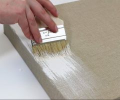 Gesso on Canvas