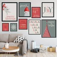 Holiday Gallery Wall Holiday Gallery Wall