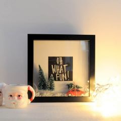 Christmas Shadowbox Christmas Shadowbox