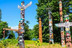 Stanley Park Totem Poles Stanley Park Totem Poles