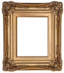 3-1/2 inch FRAME 24x30 DK GLD W/GLD LINER