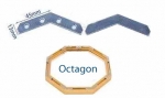 Octagon Tapped Corner - 24 set/pack