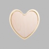 Heart Metallic Gold Mini Floaters / 2 per pack