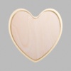 Heart Metallic Gold Mini Floaters