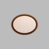 Ellipse Walnut-Colored Birch Mini Floaters / 2 per pack