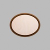 Ellipse Walnut-Colored Birch Mini Floaters / 2 per pack