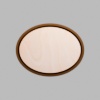 Ellipse Walnut-Colored Birch Mini Floaters / 2 per pack