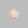 Pentagon Natural Birch Plywood Mini Floaters / 4 per pack