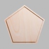Pentagon Natural Birch Plywood Mini Floaters