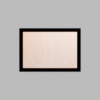 Rectangle Matte Black Mini Floaters / 4 per pack