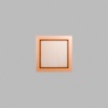 Rectangle Metallic Bronze Mini Floaters / 4 per pack