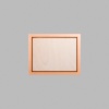 Rectangle Metallic Bronze Mini Floaters / 4 per pack