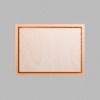 Rectangle Metallic Bronze Mini Floaters / 2 per pack