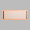 Rectangle Metallic Bronze Mini Floaters / 2 per pack