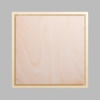 Rectangle Metallic Gold Mini Floaters