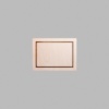 Rectangle Natural Birch Plywood Mini Floaters / 4 per pack