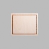 Rectangle Natural Birch Plywood Mini Floaters / 4 per pack