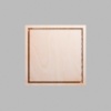 Rectangle Natural Birch Plywood Mini Floaters / 2 per pack