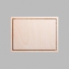 Rectangle Natural Birch Plywood Mini Floaters / 2 per pack